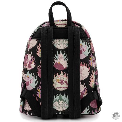 Loungefly Mini sac à dos Flammes Pastel Disney Villains (Disney) (Disney Villains (Disney))