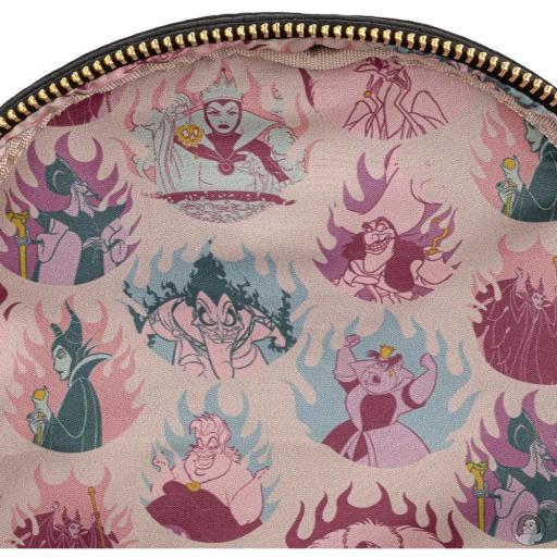 Loungefly Mini sac à dos Flammes Pastel Disney Villains (Disney) (Disney Villains (Disney))