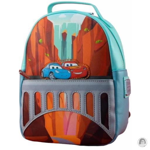 Loungefly Mini sac à dos Flash McQueen et Sally Carrera Cars (Pixar) (Cars (Pixar))