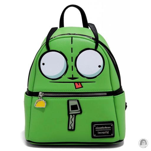 Loungefly Mini sacs à dos Mini sac à dos Gir Chien Cosplay Zim l'Envahisseur (Nickelodeon)