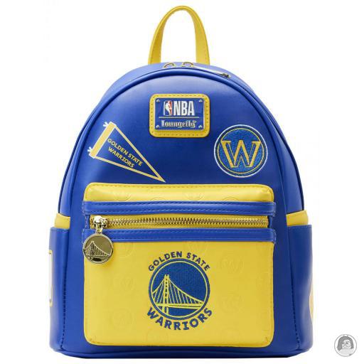 Loungefly Mini sac à dos Golden State Warriors Patch Icons NBA (National Basketball Association) (NBA (National Basketball Association))