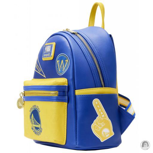 Loungefly Mini sac à dos Golden State Warriors Patch Icons NBA (National Basketball Association) (NBA (National Basketball Association))