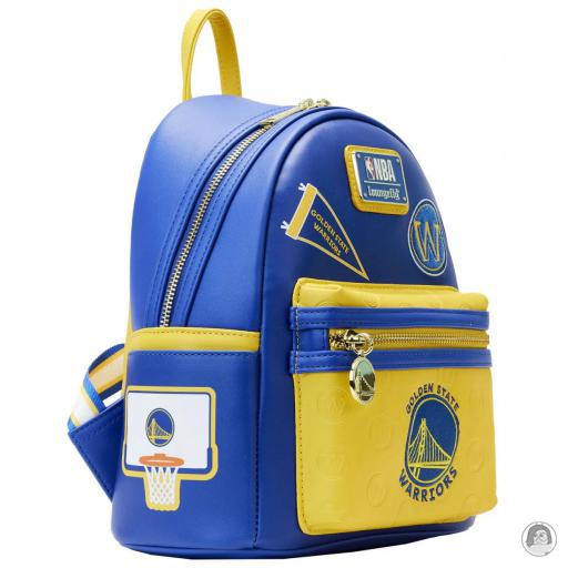 Loungefly Mini sac à dos Golden State Warriors Patch Icons NBA (National Basketball Association) (NBA (National Basketball Association))