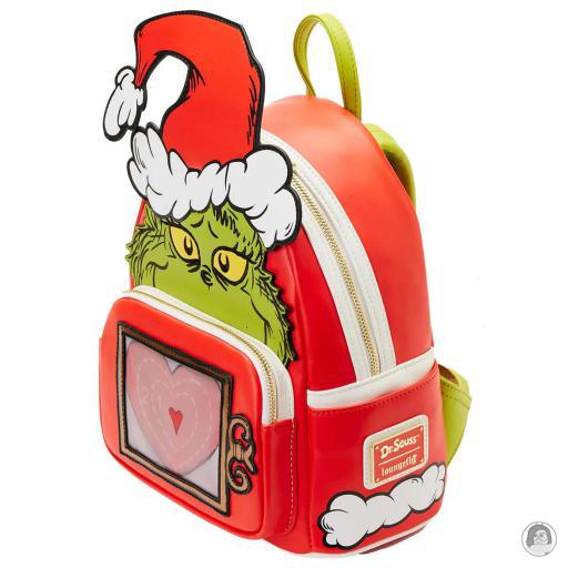 Loungefly Mini sac à dos Le Grinch Lenticular Heart Le Grinch (Le Grinch)