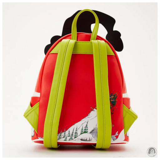 Loungefly Mini sac à dos Le Grinch Lenticular Heart Le Grinch (Le Grinch)