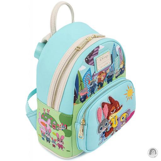 Loungefly Mini sac à dos Groupe Chibi Zootopie (Disney) (Zootopie (Disney))