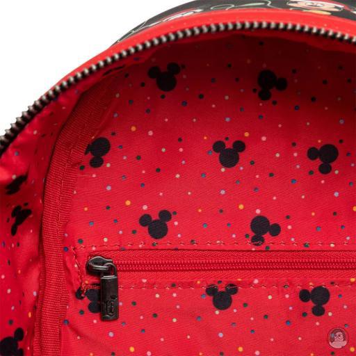 Loungefly Mini sac à dos Guirlandes de Noël Glow Mickey Mouse (Disney) (Mickey Mouse (Disney))