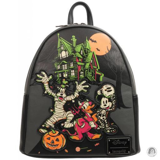 Loungefly Mini sac à dos Halloween Des Bonbons ou un Sort Glow Mickey Mouse (Disney) (Mickey Mouse (Disney))