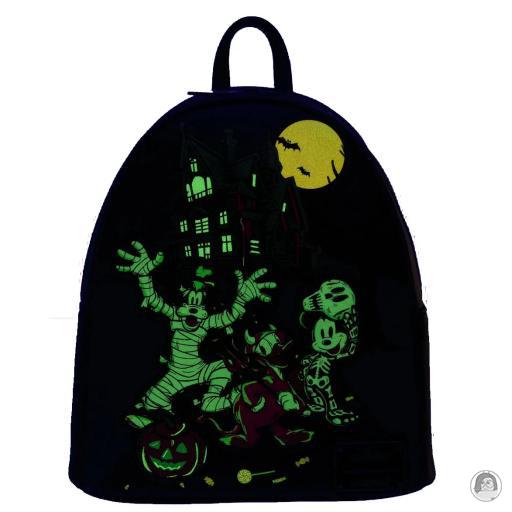 Loungefly Mini sac à dos Halloween Des Bonbons ou un Sort Glow Mickey Mouse (Disney) (Mickey Mouse (Disney))