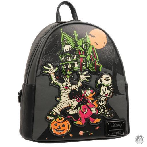 Loungefly Mini sac à dos Halloween Des Bonbons ou un Sort Glow Mickey Mouse (Disney) (Mickey Mouse (Disney))