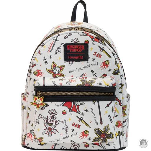 Loungefly Mini sac à dos Hellfire Club Impression Intégrale Stranger Things (Stranger Things)