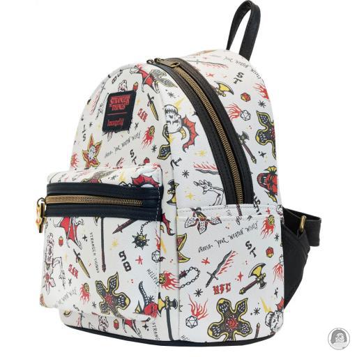 Loungefly Mini sac à dos Hellfire Club Impression Intégrale Stranger Things (Stranger Things)