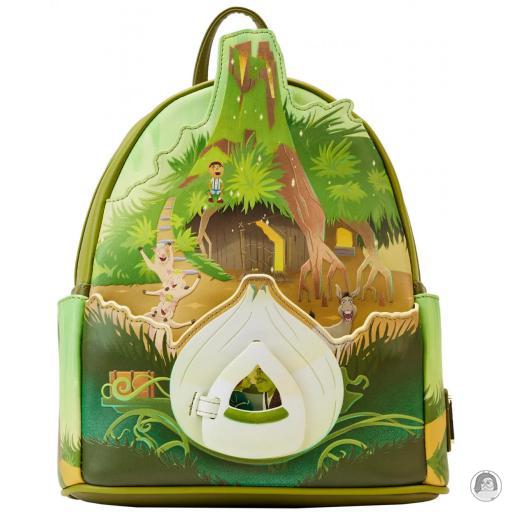 Loungefly Mini sacs à dos Mini sac à dos Heureux pour Toujours Shrek (DreamWorks)