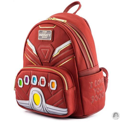 Loungefly Mini sac à dos Iron Man Gant de l'Infini Light Up Avengers (Marvel) (Avengers (Marvel))