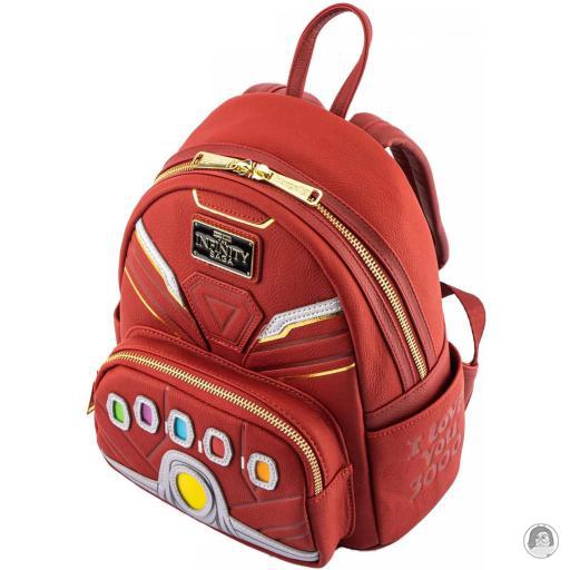 Loungefly Mini sac à dos Iron Man Gant de l'Infini Light Up Avengers (Marvel) (Avengers (Marvel))