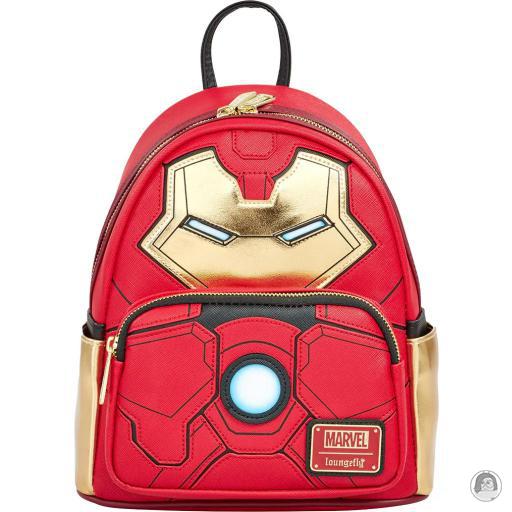 Loungefly Mini sacs à dos Mini sac à dos Iron Man Hulkbuster Light Up Marvel