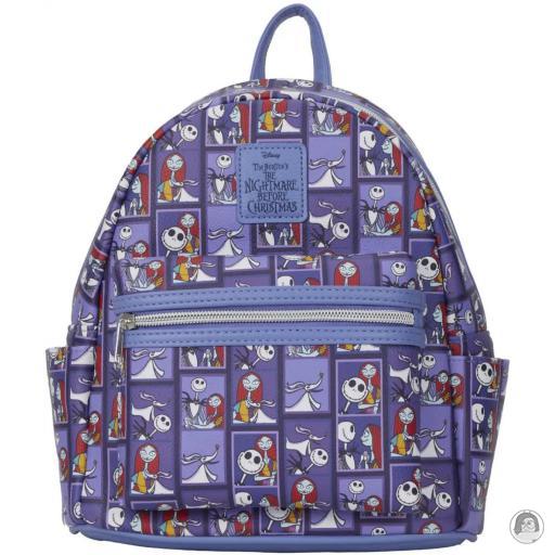 Loungefly L'Étrange Noël de Monsieur Jack (Disney) Mini sac à dos Jack et Sally Saint-Valentin L'Étrange Noël de Monsieur Jack (Disney)