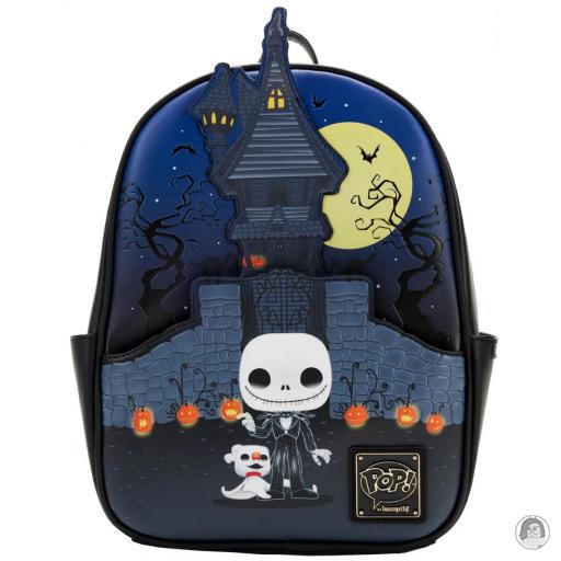 Loungefly Brille dans le noir Mini sac à dos Jack Pop! by Loungefly L'Étrange Noël de Monsieur Jack (Disney)