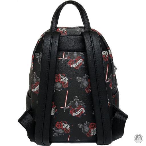 Loungefly Mini sac à dos Kylo Ren Tatouages Roses Impression Intégrale Star Wars (Star Wars)