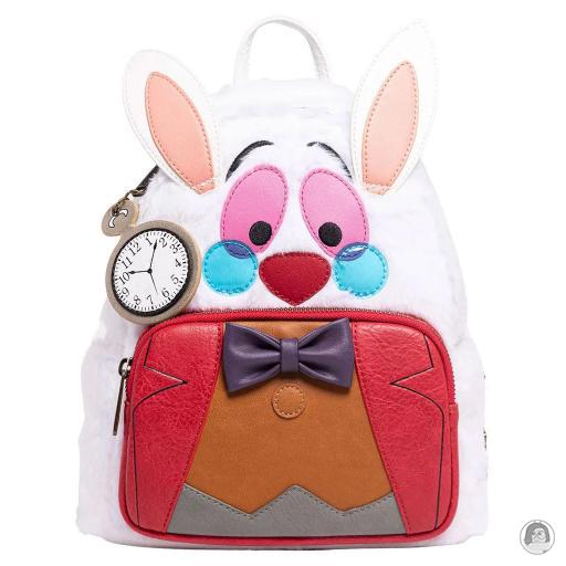 Loungefly 707 Street Mini sac à dos Lapin Blanc Cosplay Alice au Pays des Merveilles (Disney)