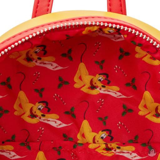 Loungefly Mini sac à dos Lettre Père Noël Pluto Mickey Mouse (Disney) (Mickey Mouse (Disney))