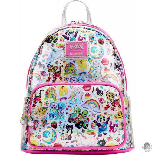 Loungefly Mini sacs à dos Mini sac à dos Lisa Franck Iridescent Lisa Frank