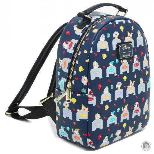 Loungefly Mini sac à dos Lits Impression Intégrale Blanche-Neige et les Sept Nains (Disney) (Blanche-Neige et les Sept Nains (Disney))