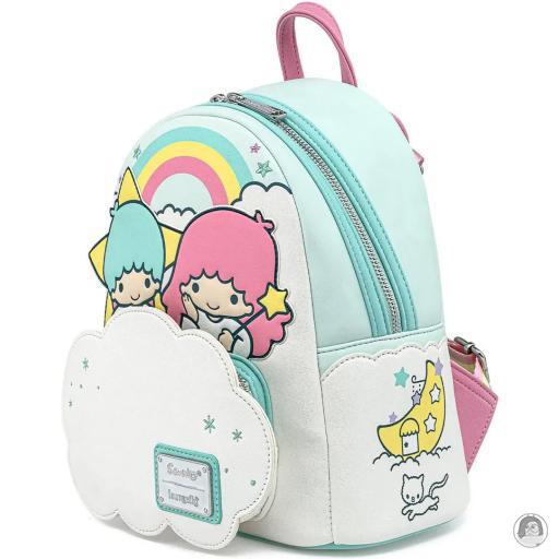 Loungefly Mini sac à dos Little Twin Stars Rainbow Cloud Sanrio (Sanrio)