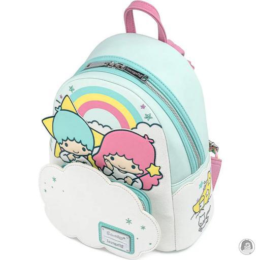 Loungefly Mini sac à dos Little Twin Stars Rainbow Cloud Sanrio (Sanrio)