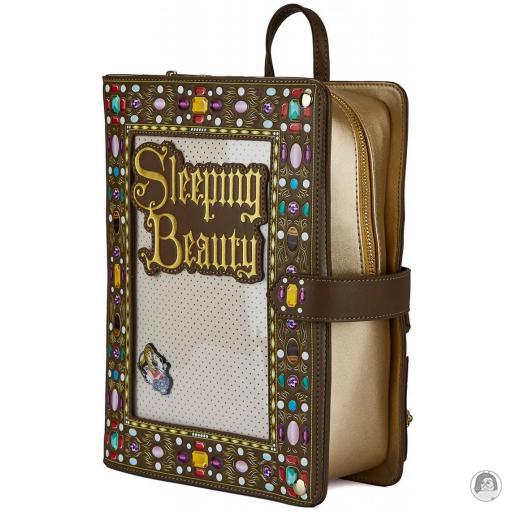 Loungefly Mini sac à dos Livre La Belle au Bois Dormant Pin Trader La Belle au Bois Dormant (Disney) (La Belle au Bois Dormant (Disney))