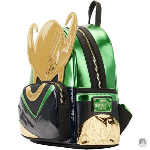 Loungefly Mini sac à dos Loki Métallique Loki (Marvel) (Loki (Marvel))