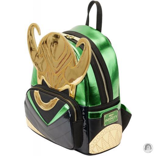 Loungefly Mini sac à dos Loki Métallique Loki (Marvel) (Loki (Marvel))