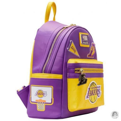 Loungefly Mini sac à dos Los Angeles Lakers Patch Icons NBA (National Basketball Association) (NBA (National Basketball Association))