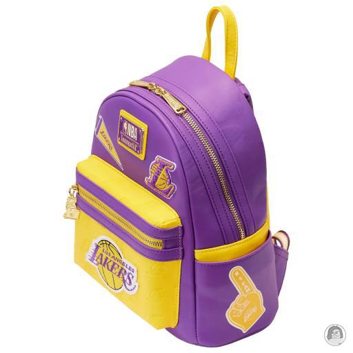 Loungefly Mini sac à dos Los Angeles Lakers Patch Icons NBA (National Basketball Association) (NBA (National Basketball Association))