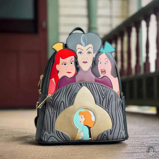 Loungefly Mini sac à dos Marâtre Villains Scène Cendrillon (Disney) (Cendrillon (Disney))