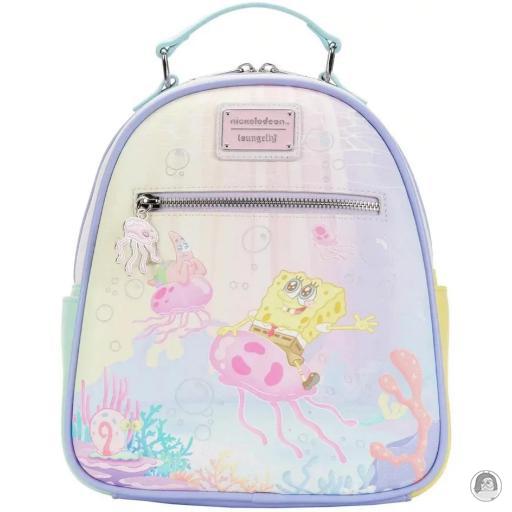 Loungefly Mini sac à dos Méduse Pastel Bob l'éponge (Bob l'éponge)