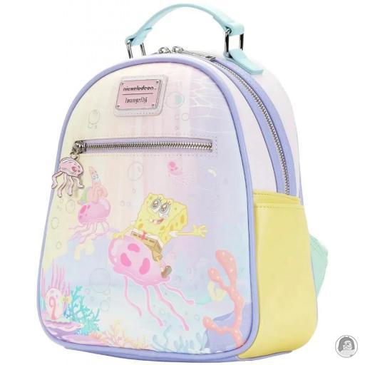 Loungefly Mini sac à dos Méduse Pastel Bob l'éponge (Bob l'éponge)