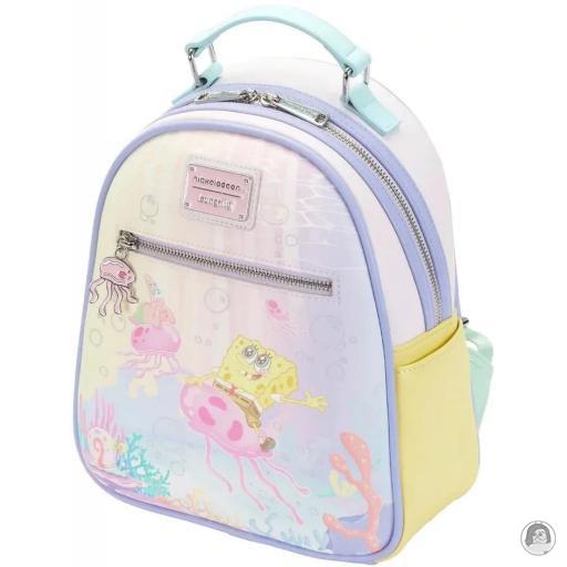 Loungefly Mini sac à dos Méduse Pastel Bob l'éponge (Bob l'éponge)