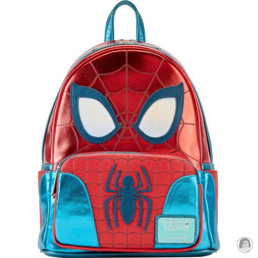 Loungefly Mini sacs à dos Mini sac à dos Métallique Spider-Man (Marvel)