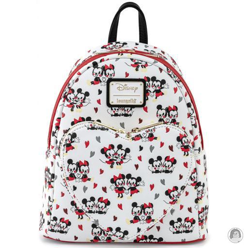 Loungefly Mini sacs à dos Mini sac à dos Mickey et Minnie Mouse Cœurs Mickey Mouse (Disney)