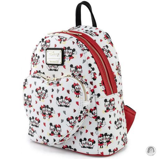 Loungefly Mini sac à dos Mickey et Minnie Mouse Cœurs Mickey Mouse (Disney) (Mickey Mouse (Disney))