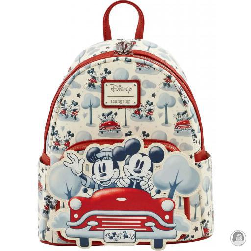 Loungefly Mini sac à dos Mickey et Minnie Voiture Mickey Mouse (Disney)