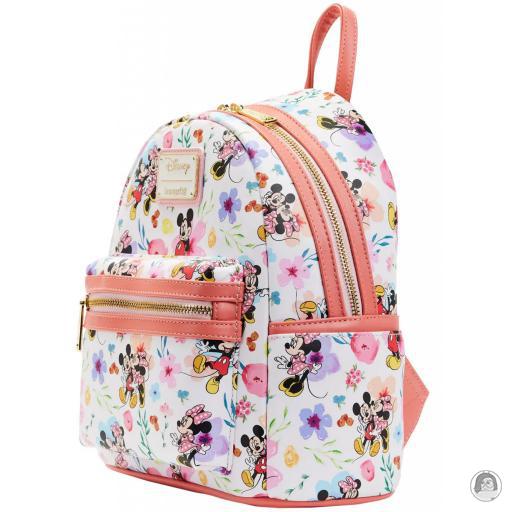 Loungefly Mini sac à dos Mickey & Minnie Mouse Floral Mickey Mouse (Disney) (Mickey Mouse (Disney))