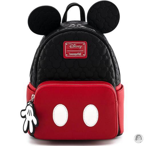 Loungefly Mini sacs à dos Mini sac à dos Mickey Mouse Matelassé Mickey Mouse (Disney)