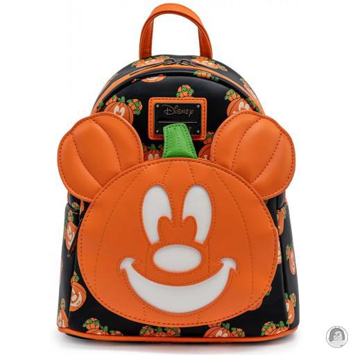 Loungefly Brille dans le noir Mini sac à dos Mickey-O-Lantern Mickey Mouse (Disney)