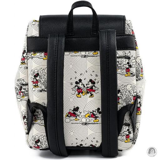 Loungefly Mini sac à dos Minnie et Mickey posent avec le Nœud de Minnie en Métal Mickey Mouse (Disney) (Mickey Mouse (Disney))