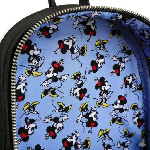 Loungefly Mini sac à dos Minnie Mouse avec Nœud Rouge Mickey Mouse (Disney) (Mickey Mouse (Disney))