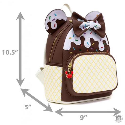 Loungefly Mini sac à dos Minnie Mouse Glace au Chocolat Mickey Mouse (Disney) (Mickey Mouse (Disney))