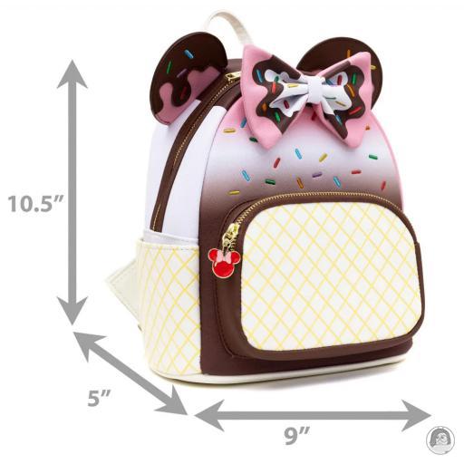 Loungefly Mini sac à dos Minnie Mouse Glace Napolitaine Mickey Mouse (Disney) (Mickey Mouse (Disney))