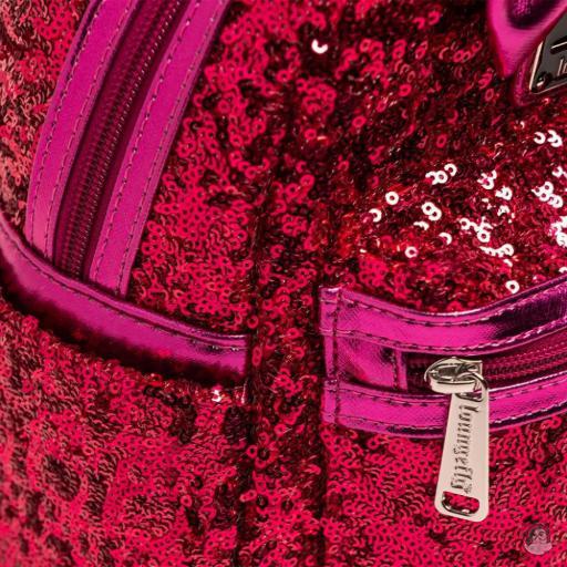 Loungefly Mini sac à dos Minnie Mouse Magenta Sequin Mickey Mouse (Disney) (Mickey Mouse (Disney))